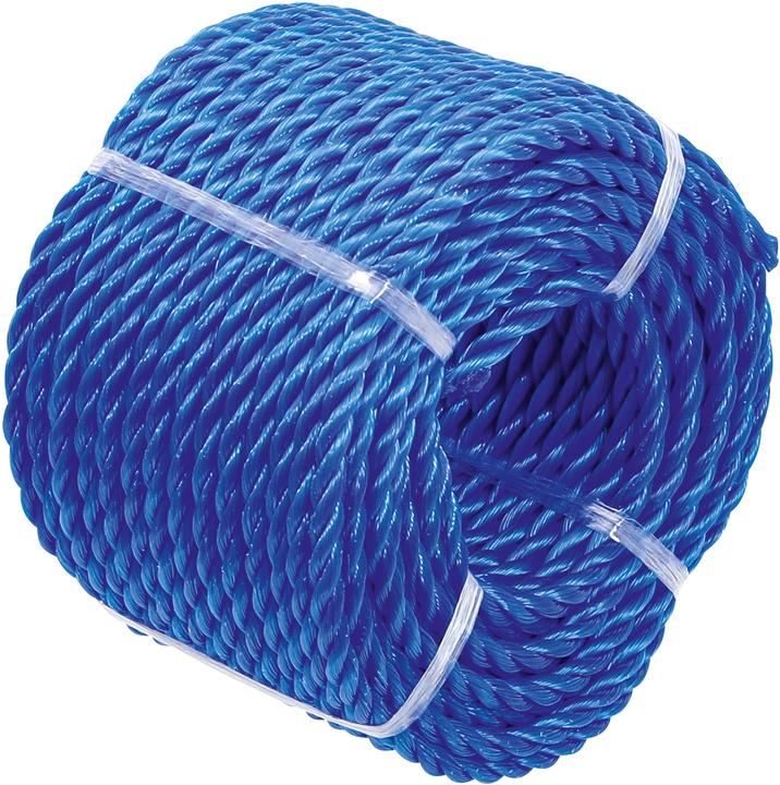 BGS Corda in plastica / Corda multiuso 4 mm x 20 m blu