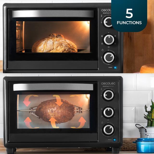 Image du produit Cecotec Bake&Toast 3090 Black Gyro 30 L 1500 W Black Grill