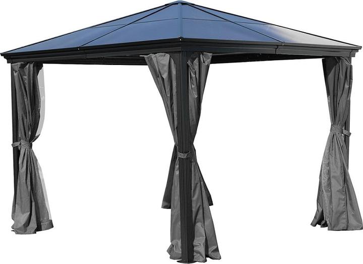 Produktbild Jet-Line Garten Pavillion Suez aus Aluminium mit festem Dach (300 cm, 300 cm)