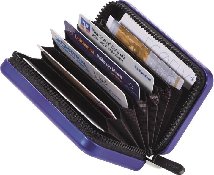 Actual product image Troika Business Card Case Card Case Blue