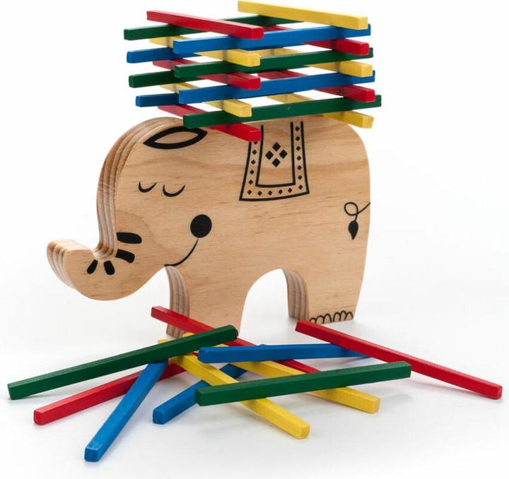Produktbild Holzbalance Spiel Elefant