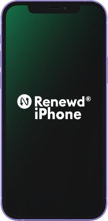 Actual product image Renewd iPhone 12 Mini (64 GB, Lilac, 5.40", 12 Mpx, Dual SIM, A / Like new)