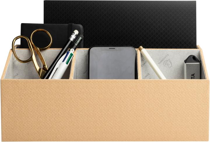 Image du produit Exacompta Organiseur de bureau 4 compartiments OfficeByMe - Beige