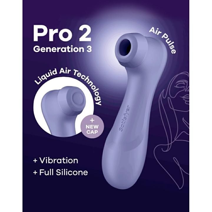 Actual product image Satisfyer Pro 2 Gen 3 Vibration