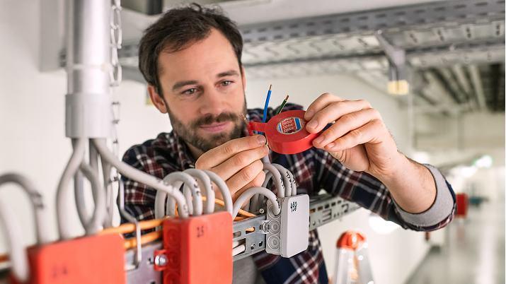 Immagine prodotto tesa Nastro isolante elettrico, nastro adesivo resistente al calore per isolare, riparare e impacchettare (15 mm)