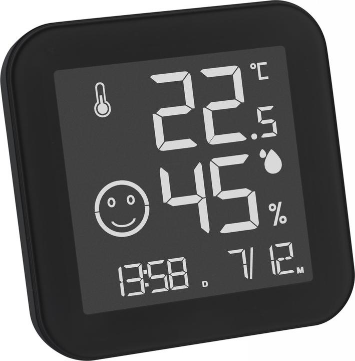 Produktbild TFA Thrmo-Hygrometer BLACK & WHITE