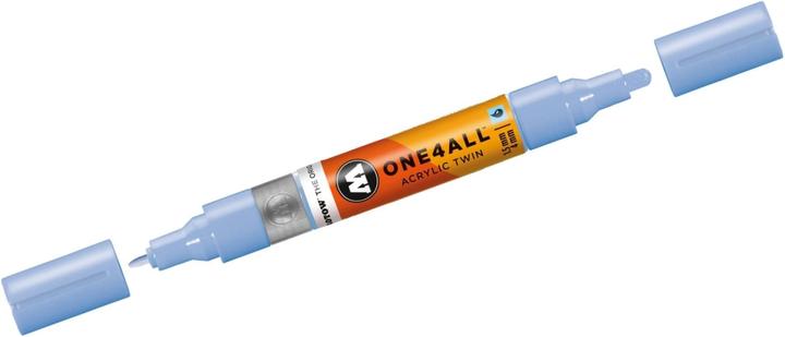 Actual product image Molotow Marqueur pour Maquettes - One4All Twin - Acrylique Céramique Claire Pastel - 1,5/4mm - -202 - 15 cm (Light pastel ceramic, 4 mm, 1 x)