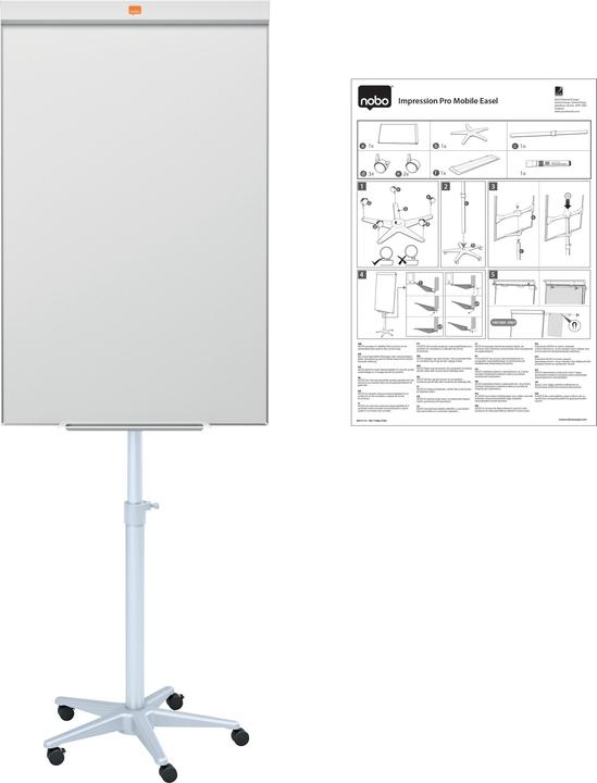 Immagine prodotto Nobo Lavagna a fogli mobili Barracuda (70 x 100 cm)