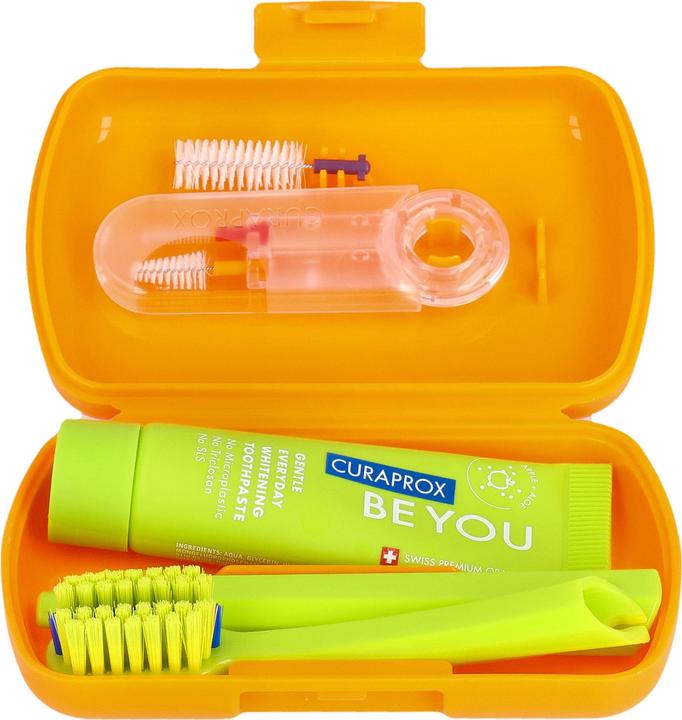 Curaprox Travel Set Ortho orange (Weich, 1 x)