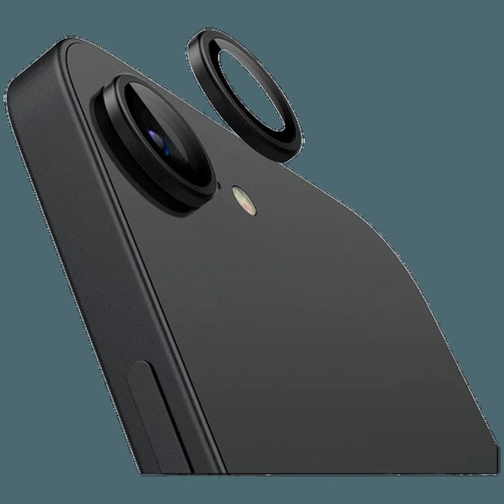 Actual product image Spigen Optik Pro EZ Fit iPhone 16e Lens Protector (2 Piece, Apple iPhone 16e)