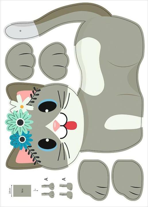 Produktbild Ursus Bastelset Hexentreppe Tiere