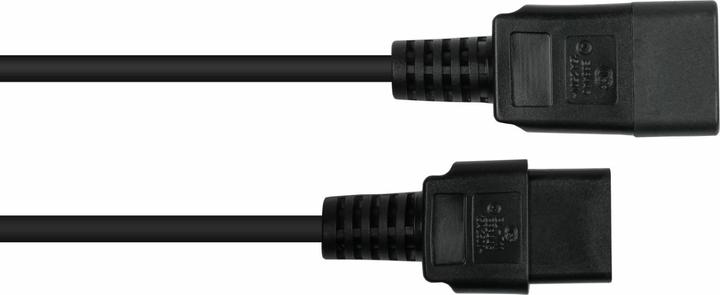 Image du produit Kabelmeister Rallonge d'alimentation C20 à C13 noire 5 m (5 m, C19, C20)