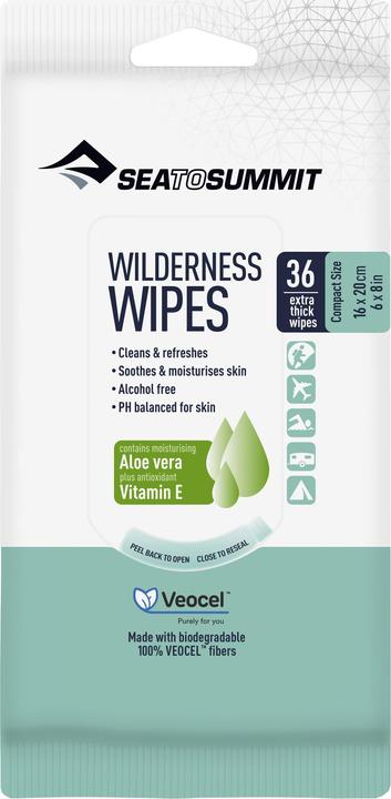Image du produit Sea To Summit Wilderness Wipes lingettes humides (12 pièce(s))