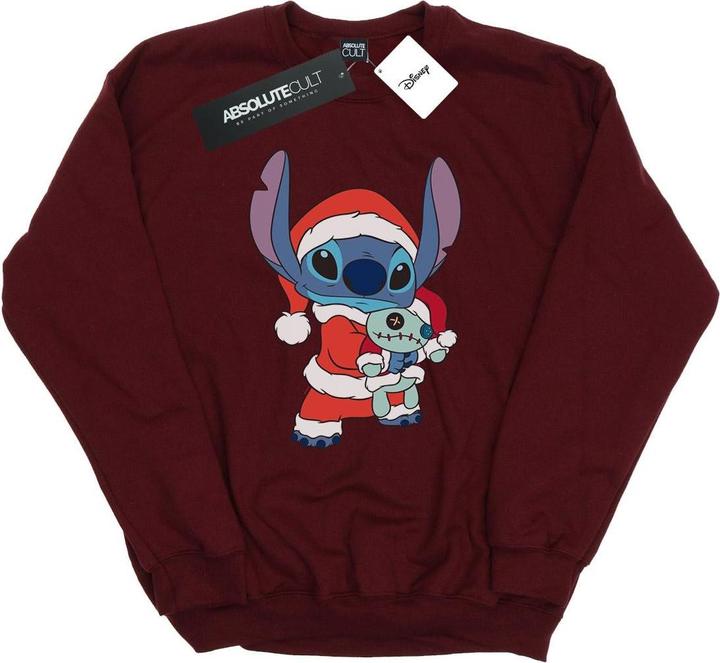 Disney Lilo And Stitch Stitch Christmas Sweatshirt (S)