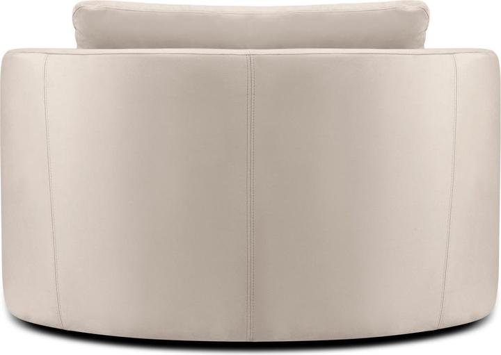 Image du produit Micadoni Fauteuil Pivotant en Velours, "Bliss", 1 Place, 92x92x75 Fabriqué en Europe