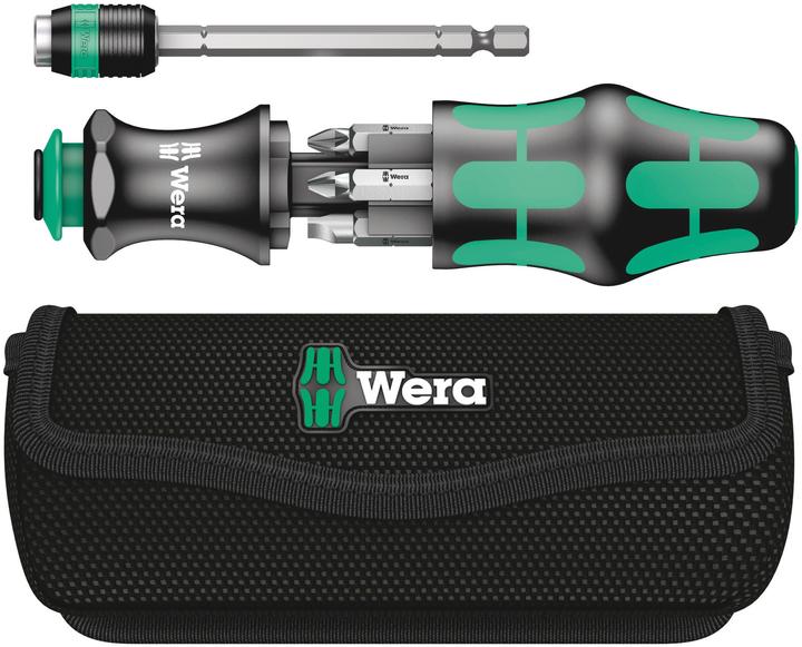 Wera Kraftform Kompakt 20 (1,0 x 5,5 mm / 1,2 x 6,5 mm / PZ 1 / PZ 2 / PH 1 / PH 2)