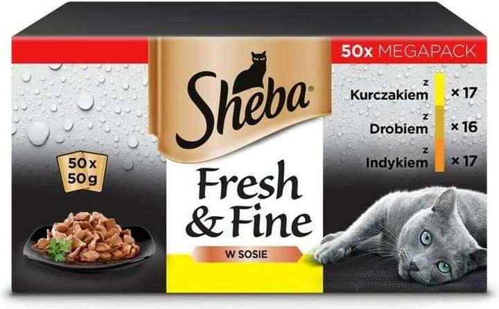 Sheba Fresh & Fine in Sauce (Adult, 1 Stk., 2500 g)