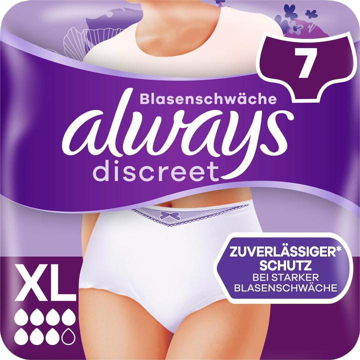 Always Discreet (7 x, Large plus)