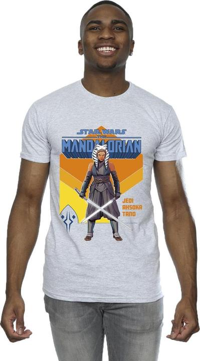 Immagine prodotto Star Wars The Mandalorian Jedi Ahsoka Tano Maglietta Uomo (4XL)