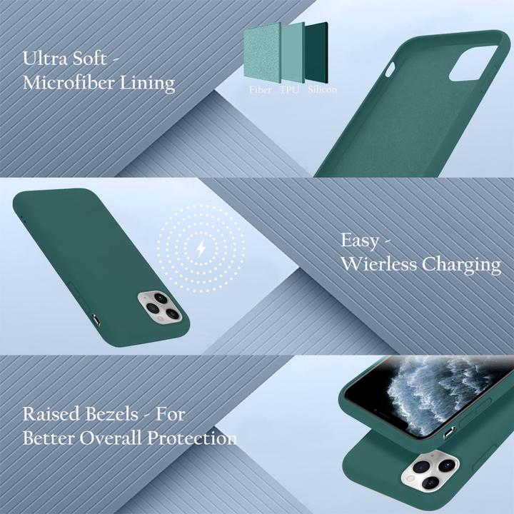 Actual product image Cadorabo Liquid Case (Apple iPhone 11 Pro)