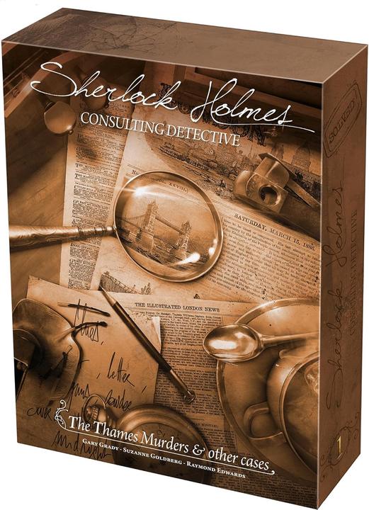 Produktbild Asmodée Thames Murders: Sherlock Holmes: Consulting Detective (2017) /Board Game (Englisch)