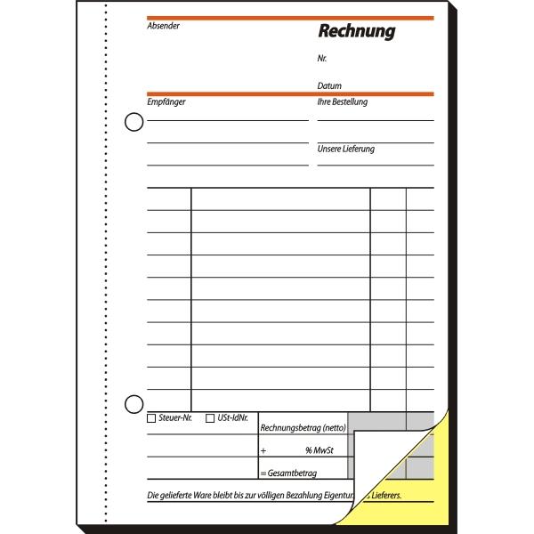 Produktbild Sigel Rechnungen (40 x)