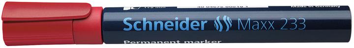 Actual product image Schneider Maxx 233 permanent marker Line width: 1-5 mm Writing colour: red (Red, 5 mm, 1 x)