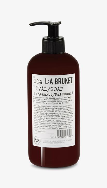 Actual product image L:A Bruket No.104 (Liquid soap, 450 ml)