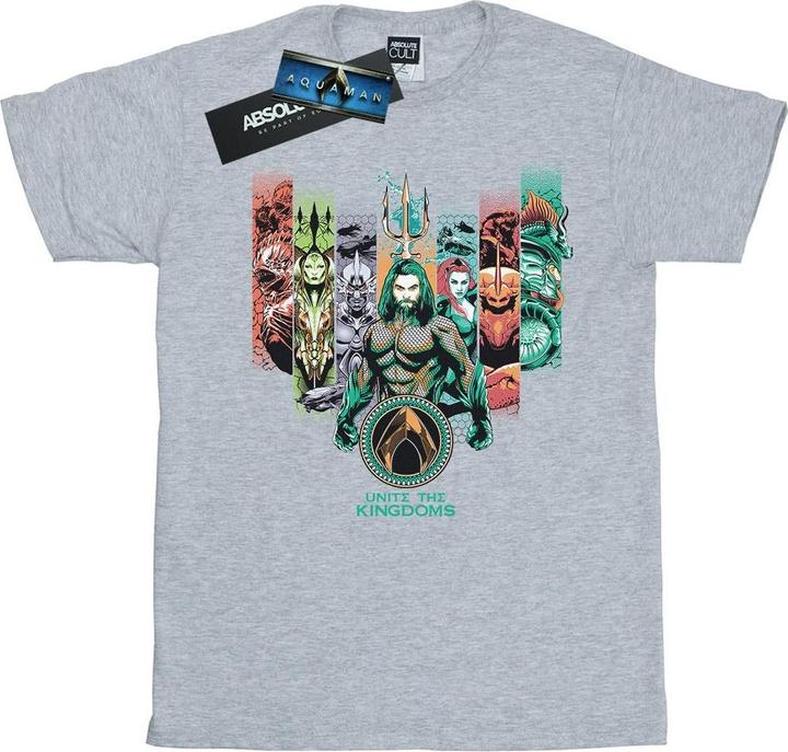 Aquaman Unite The Kingdoms TShirt Jungen