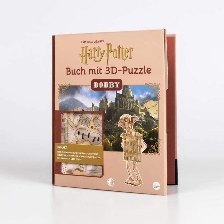 Actual product image Harry Potter - Dobby - Das offizielle Buch mit 3D-Puzzle Fan-Art (German, Warner Bros. Consumer Products GmbH, 2023)