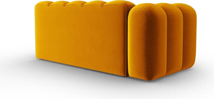 Actual product image Micadoni Velvet Left Modular Sofa, "Lupine", 3 Seats, 175x95x70Made in Europe (2 person sofa, 3-seater, 4-seater)