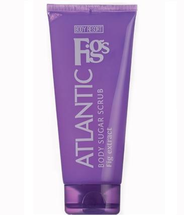 Body Resort Purple cukrowy peeling do ciała z ekstraktem z fig 250g