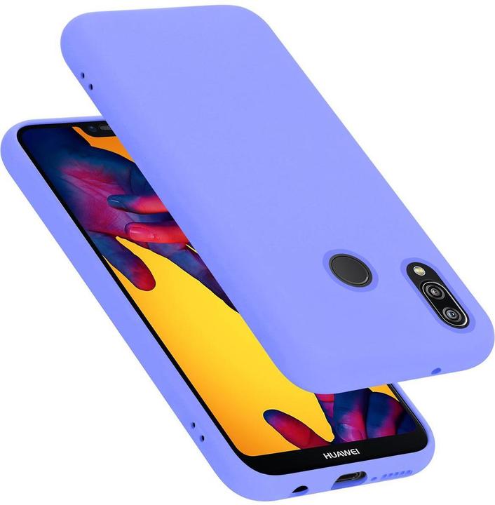 Productafbeelding Cadorabo TPU Liquid Silicone Case Cover (Huawei P20 Lite)
