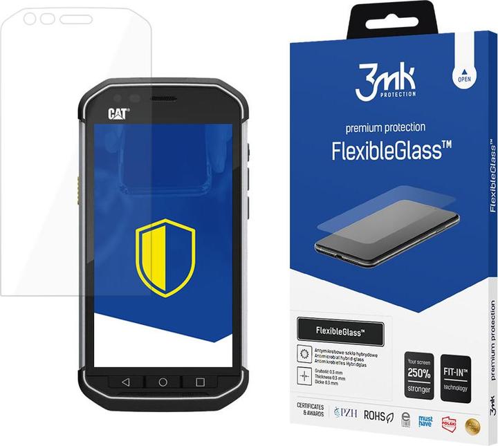 Produktbild 3MK Flexibles Glas für CAT S40 (BRA005996) (1 Stück, Cat S40)