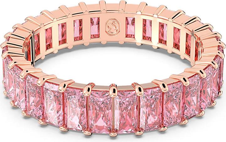 Immagine prodotto Swarovski Anello Matrix Taglio Baguette Oro Rosa (60)
