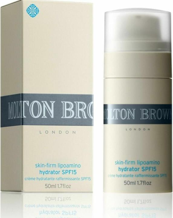 Actual product image Molton Brown Skin Firm Hydrating Sun Protection Factor 15 (50 ml, 24h cream, SPF 15)