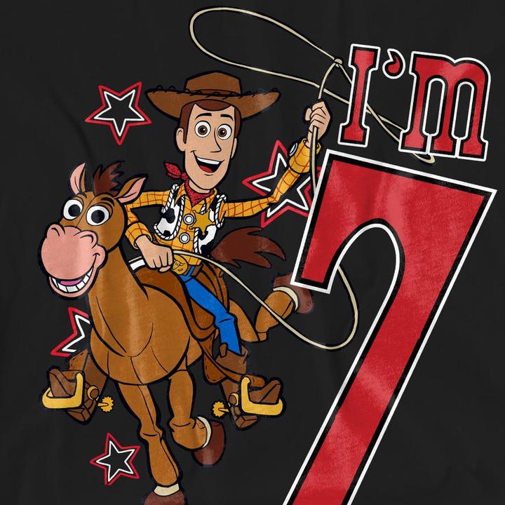 Produktbild Toy Story I'm 7 TShirt Geburtstag (M)