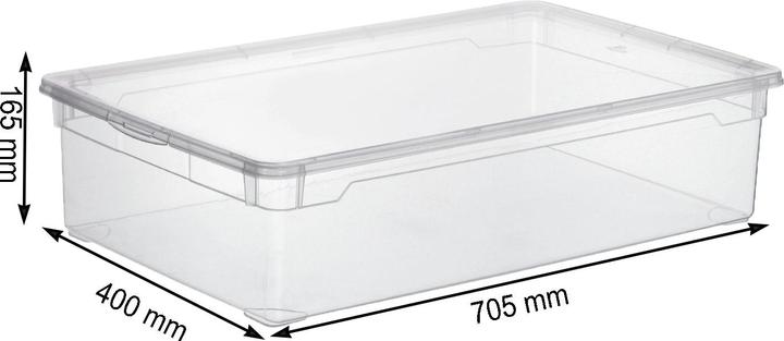 Produktbild Rotho Clear (70.5 x 40 x 16.5 cm, 30 l)