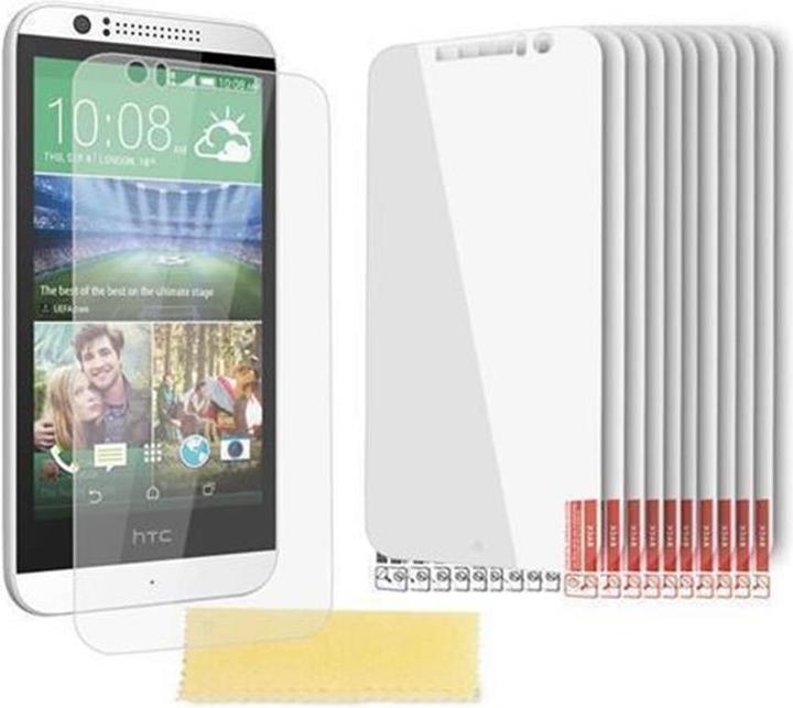 Actual product image Cadorabo 10x protective film (1 Piece, HTC Desire 600)