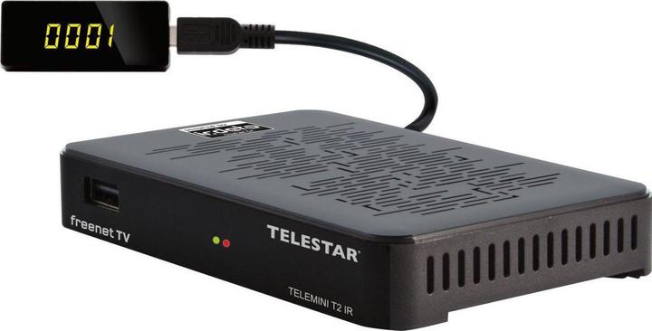 Produktbild Telestar Telemini T2 IR inkl. 12 Monate freenet TV (DVB-C, DVB-T2, DVB-C/T2)