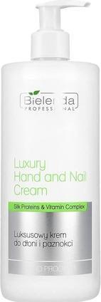 Bielenda PROFESSIONAL Luxury Hand & Nail Cream Silk Proteins & Vitamin Complex luksusowy (500 ml)
