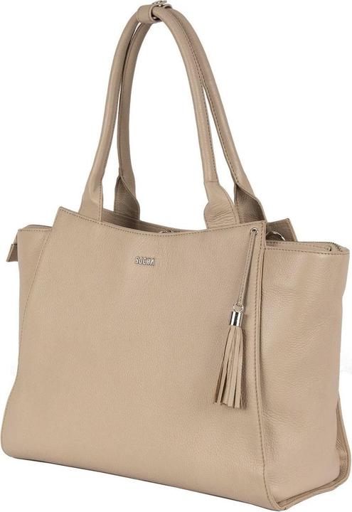 Actual product image Socha Genuine Business Bag 17.3", Vanilla (17.30")