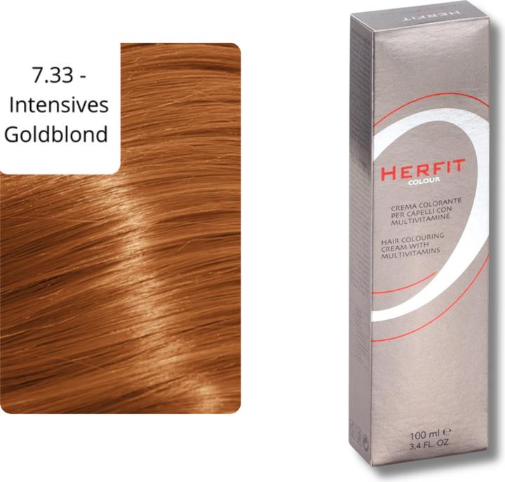 XanitaliaPro Haarfarbe Mit Vitaminen (7.33 - Intensives Goldblond)
