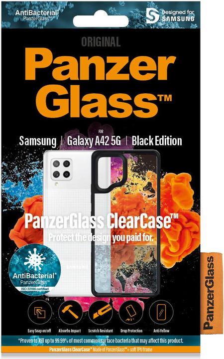 Actual product image PanzerGlass 0294 Cell Phone Protective Cover Transparent (Samsung Galaxy A42 5G)