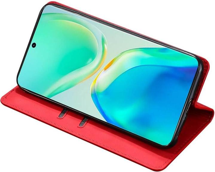 Produktbild Cover-Discount OPPO A57s - Stand Flip Case Hülle rot (Oppo A57s)