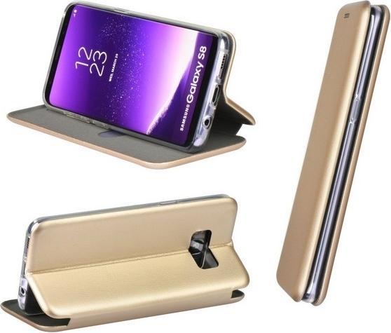 Produktbild Beline Etui Book Magnetic iPhone X zlotygold (Apple iPhone X)