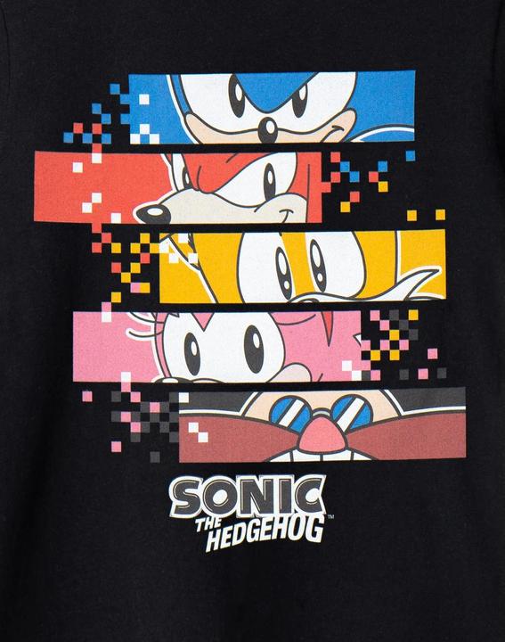 Immagine prodotto Sonic The Hedgehog Maglietta Pixel Ragazzi (158, 164)