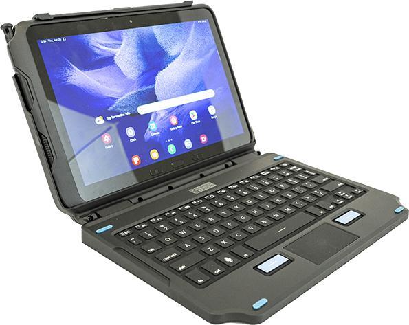 Produktbild Gamber-Johnson 7160-1869-03, AZERTY, Französisch, Touchpad, 2 Millionen Zeichen, Samsung, Tab Active (FR, Samsung)