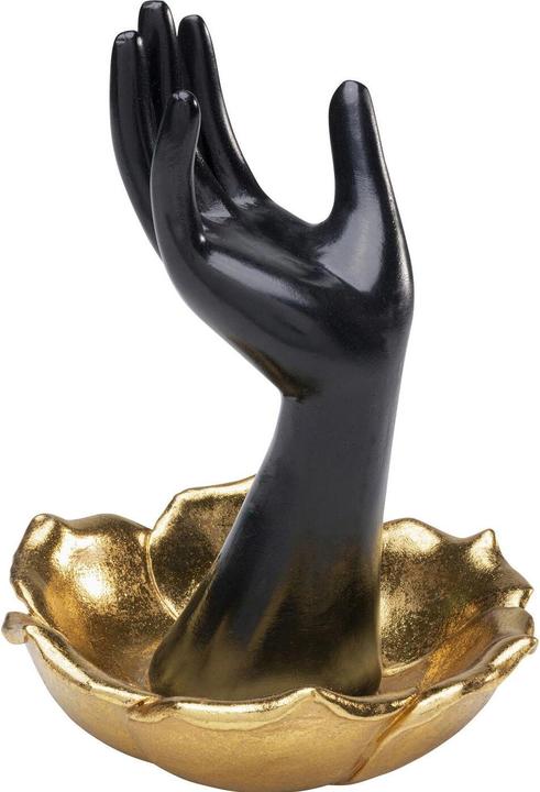Produktbild Kare Design Schmuckschatulle Hand 18 cm, Schwarz/Gold