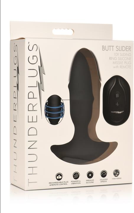 Image du produit Doc Johnson Butt Slider - Anneau coulissant en silicone Missile Plug